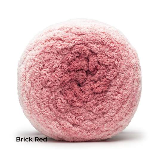 Ombré Chunky Knit Throw Blanket