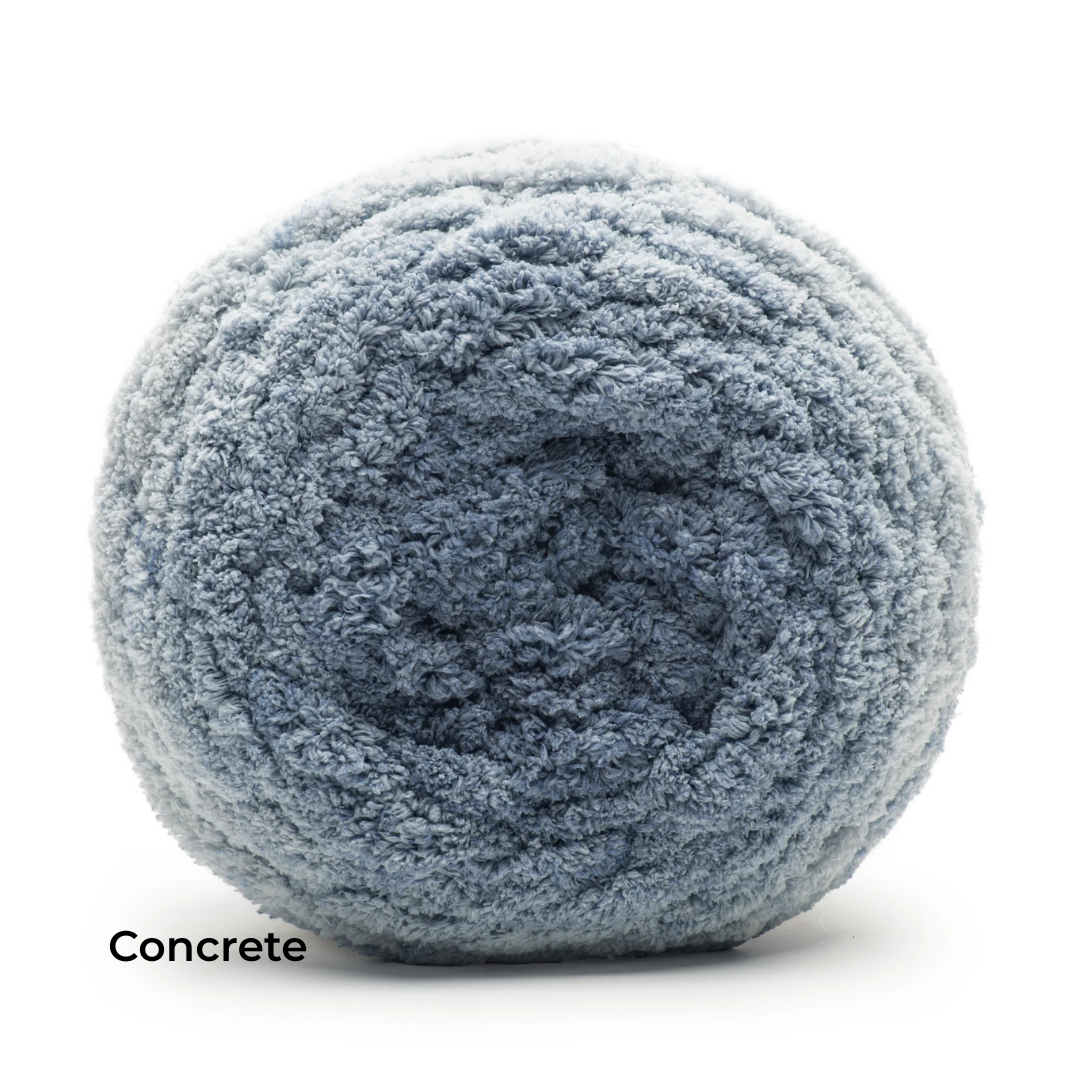 Ombré Chunky Knit Throw Blanket