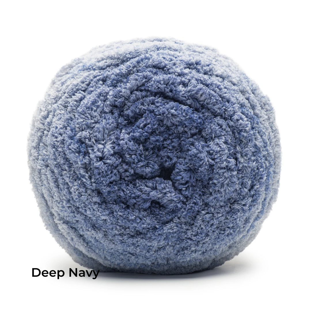 Ombré Chunky Knit Throw Blanket