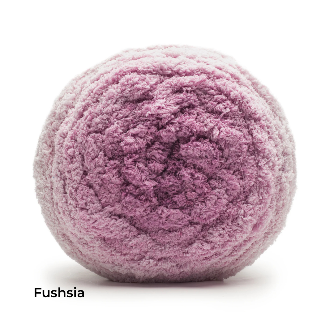 Ombré Chunky Knit Throw Blanket