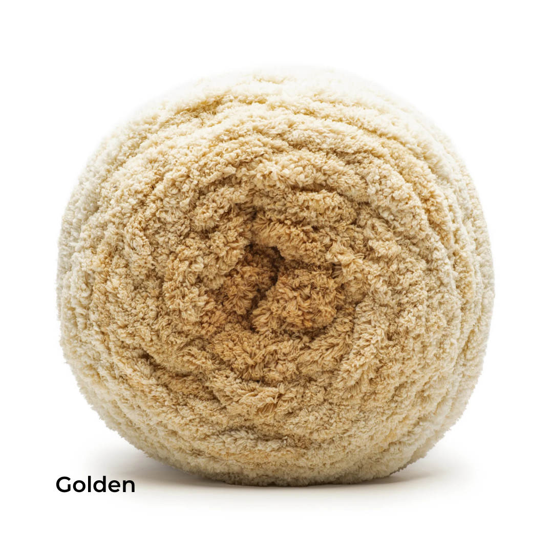 Ombré Chunky Knit Throw Blanket