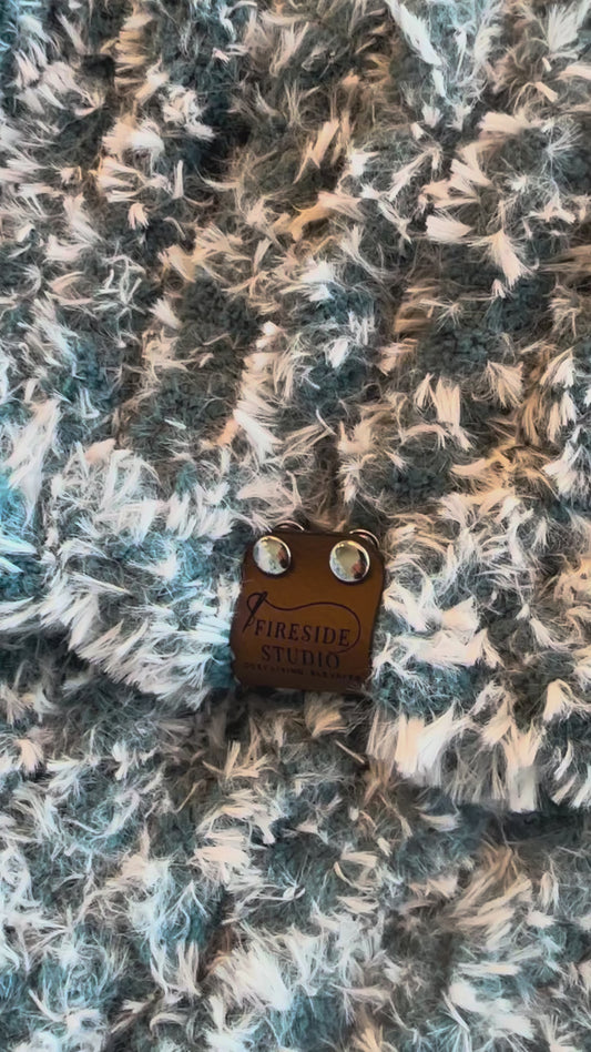 Frosted Chunky Throw Blanket